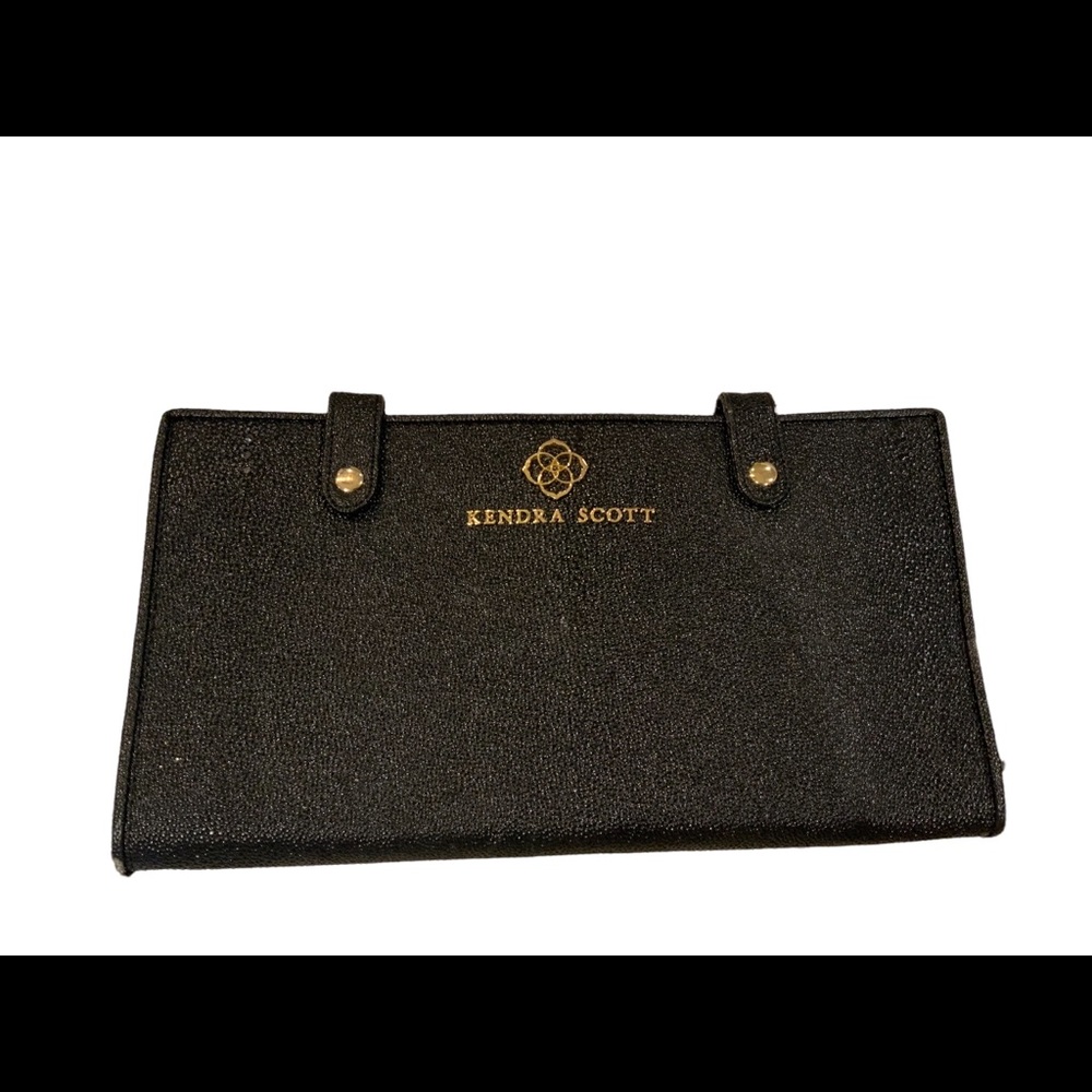 Kendra Scott The Jet Set Large Jewelry Organizer in Black Stingray